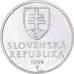 Moneda, Eslovaquia, 20 Halierov, 1994