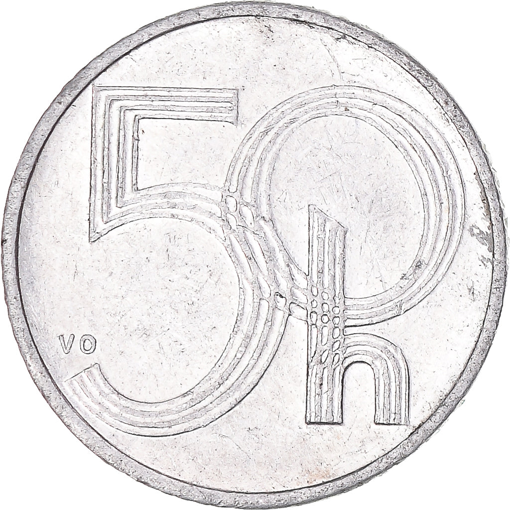 Moneda, República Checa, 50 Haleru, 1993