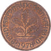 Moneta, Germania, 2 Pfennig, 1978