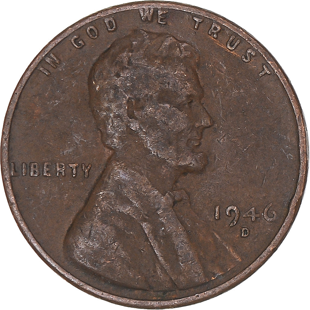 Moneta, Stati Uniti, Cent, 1946