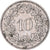 Moneda, Suiza, 10 Rappen, 1958