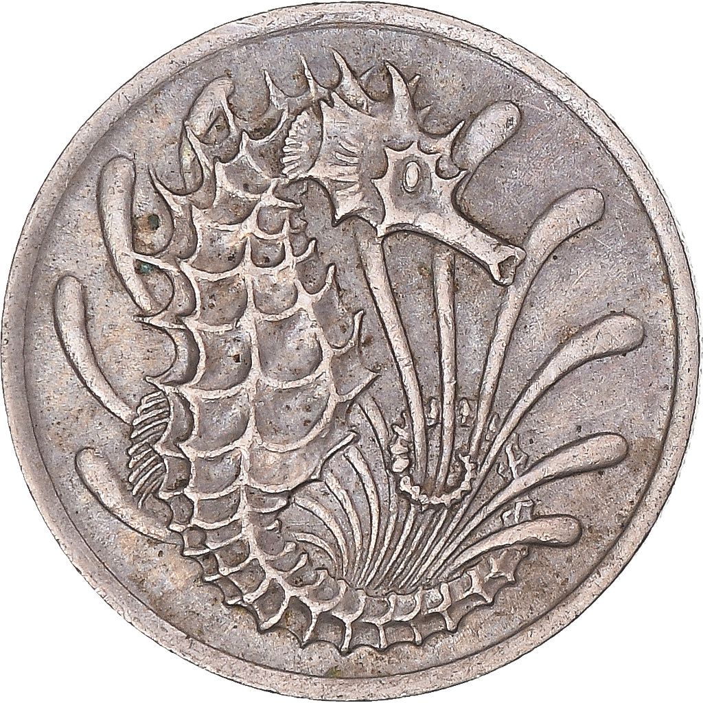 Coin, Singapore, 10 Cents, 1969