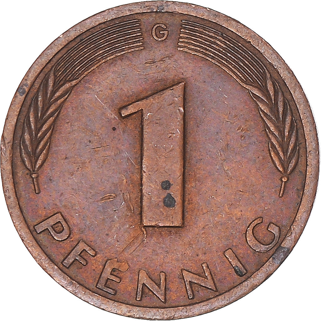Monnaie, Allemagne, Pfennig, 1979