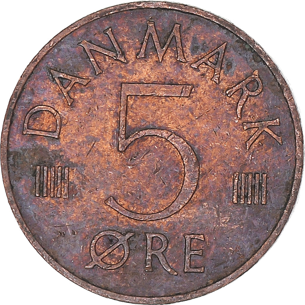 Monnaie, Danemark, 5 Öre, 1987