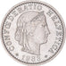 Moneda, Suiza, 20 Rappen, 1983