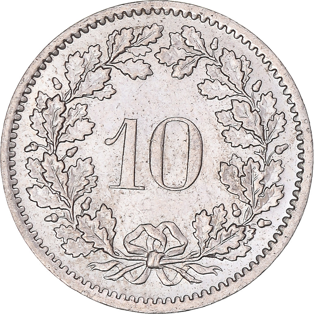 Moneda, Suiza, 10 Rappen, 1979