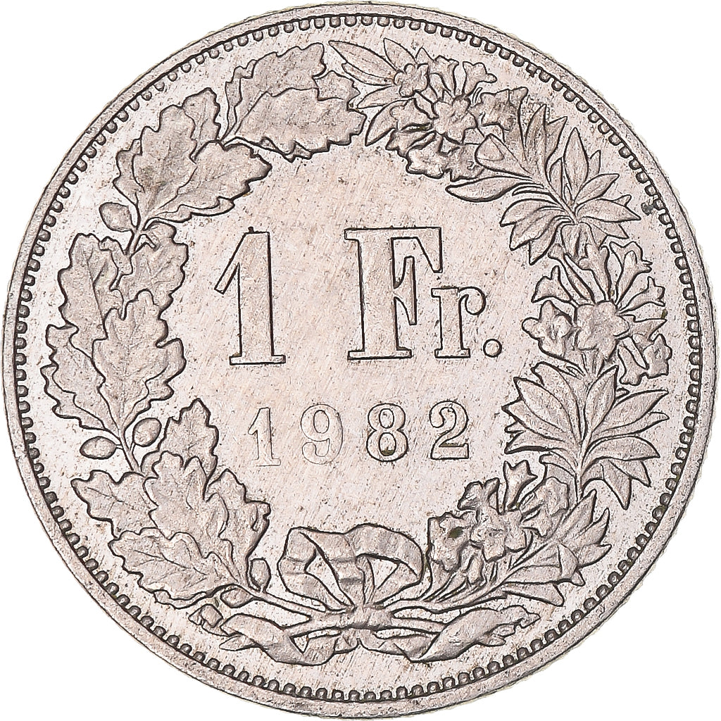 Münze, Schweiz, Franc, 1982