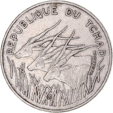 Coin, Chad, 100 Francs, 1975