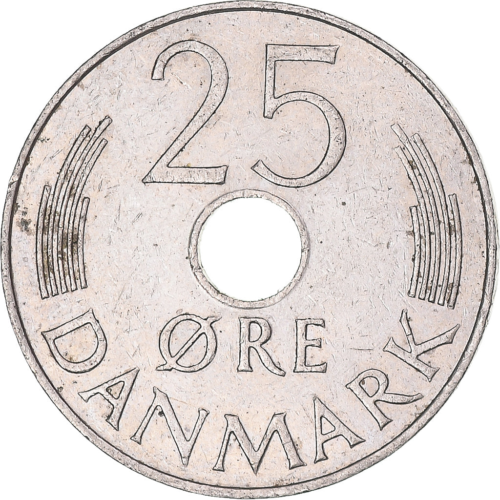Monnaie, Danemark, 25 Öre, 1979