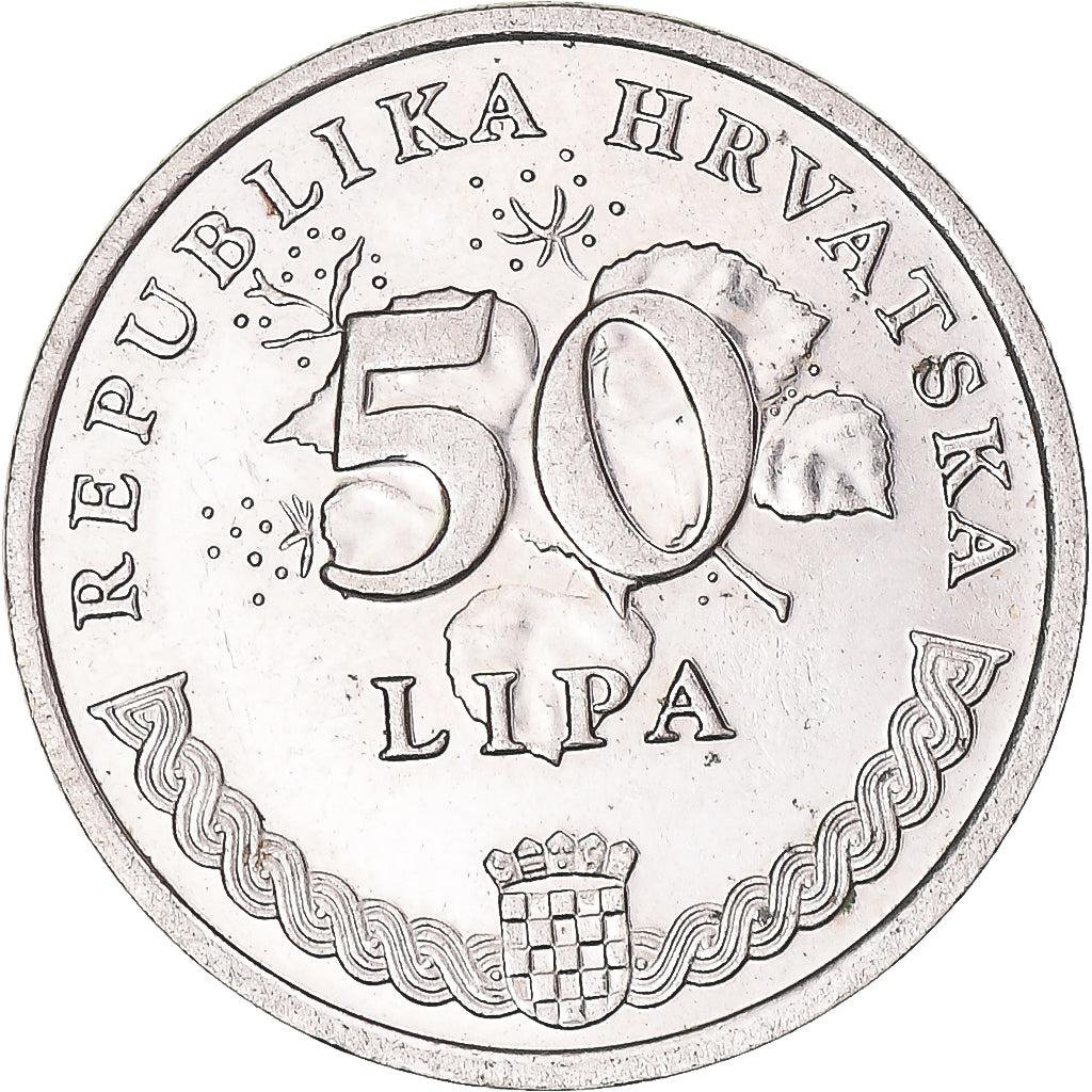 Munten, Kroatië, 50 Lipa, 2010