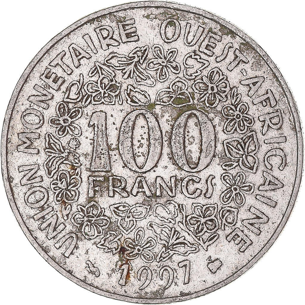 Moeda, Estados da África Ocidental, 100 Francs, 1997