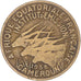 Moneda, Camerún, 25 Francs, 1958