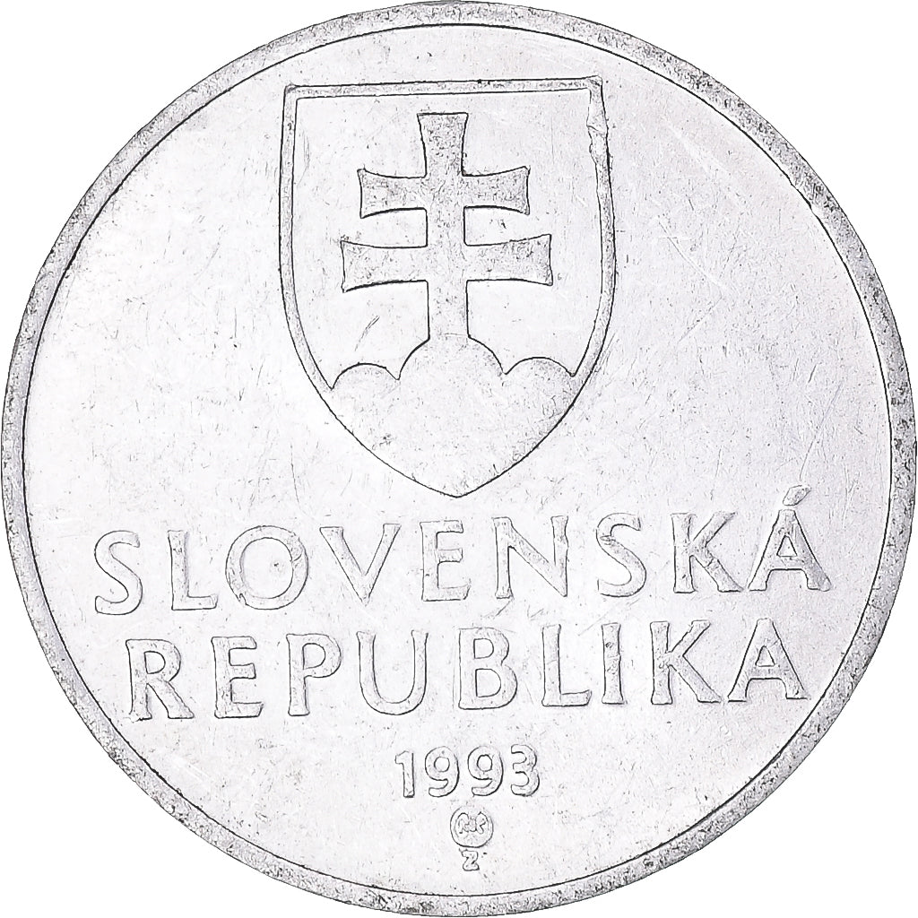 Coin, Slovakia, 50 Halierov, 1993