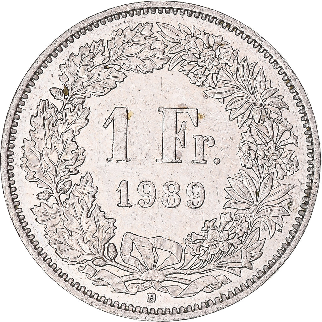 Coin, Switzerland, Franc, 1989