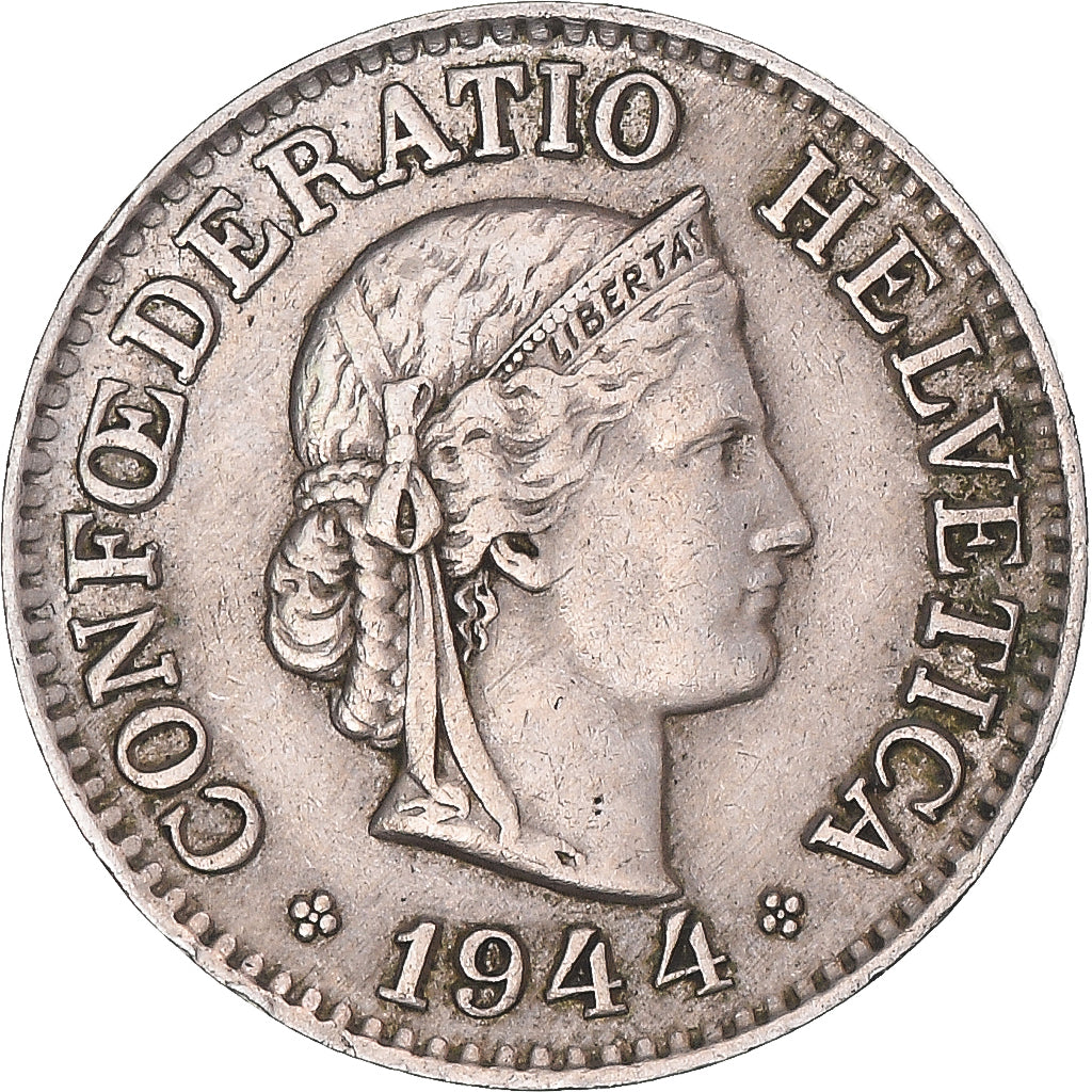 Moneta, Szwajcaria, 10 Rappen, 1944