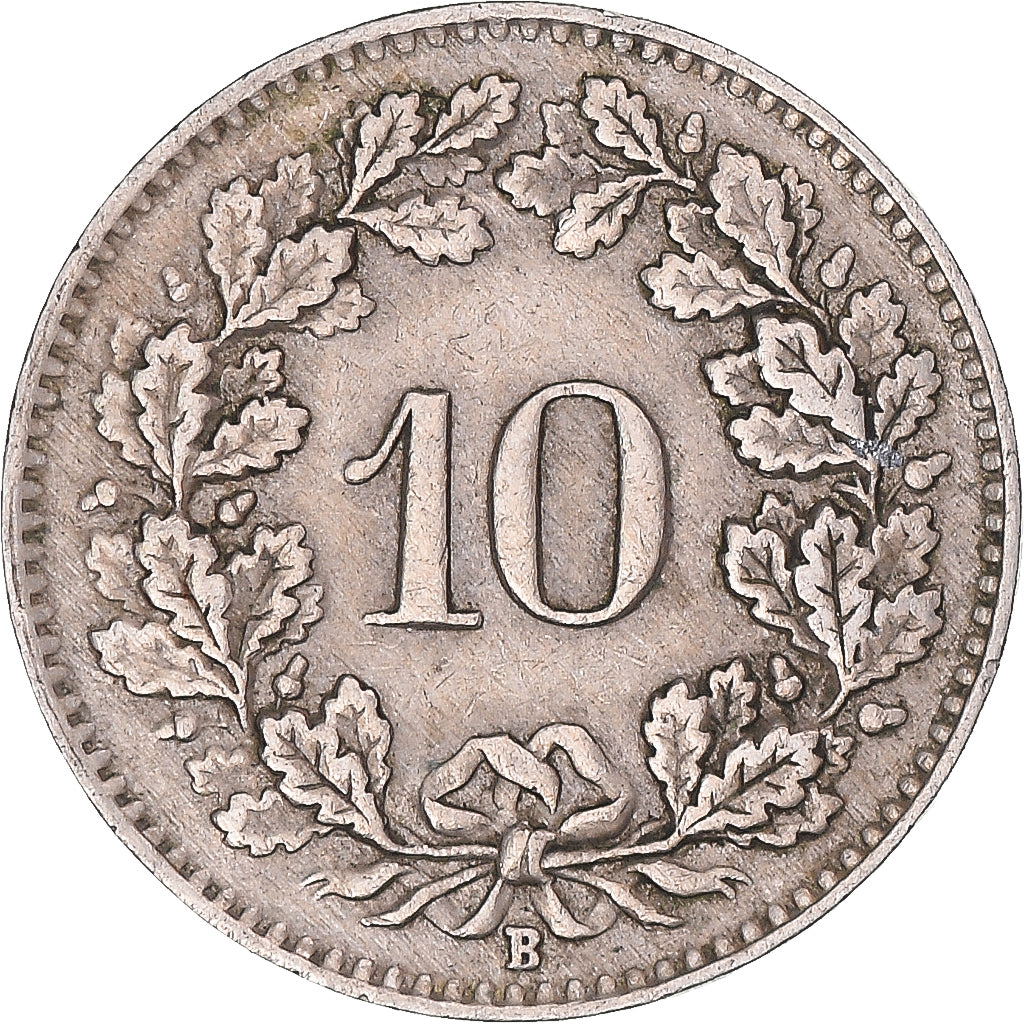 Moneta, Szwajcaria, 10 Rappen, 1944