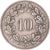 Moneda, Suiza, 10 Rappen, 1944