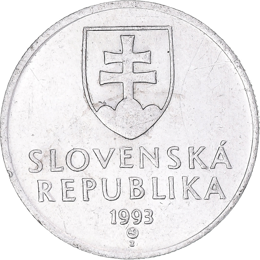 Moneda, Eslovaquia, 20 Halierov, 1993