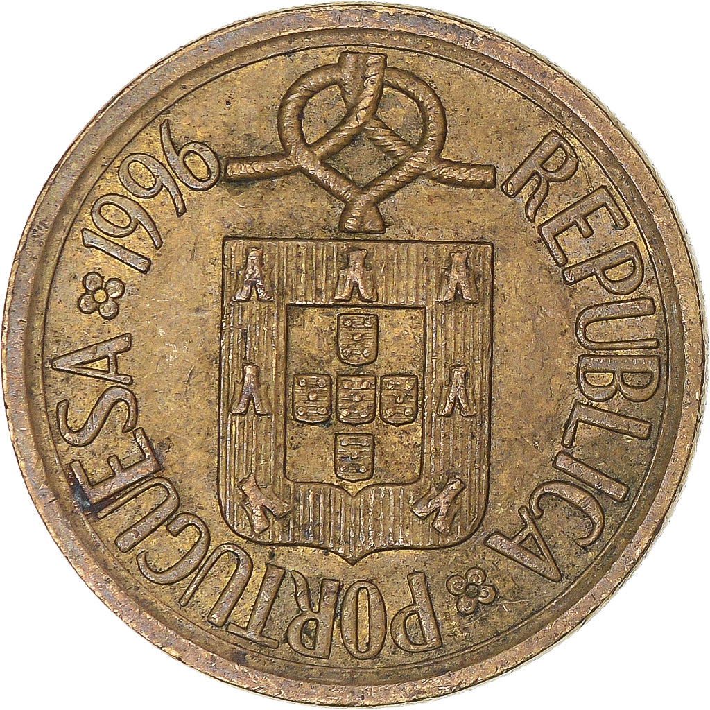Coin, Portugal, 10 Escudos, 1996