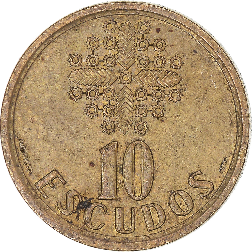Coin, Portugal, 10 Escudos, 1996