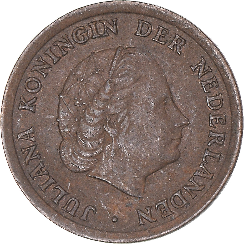 Moeda, Países Baixos, Cent, 1964