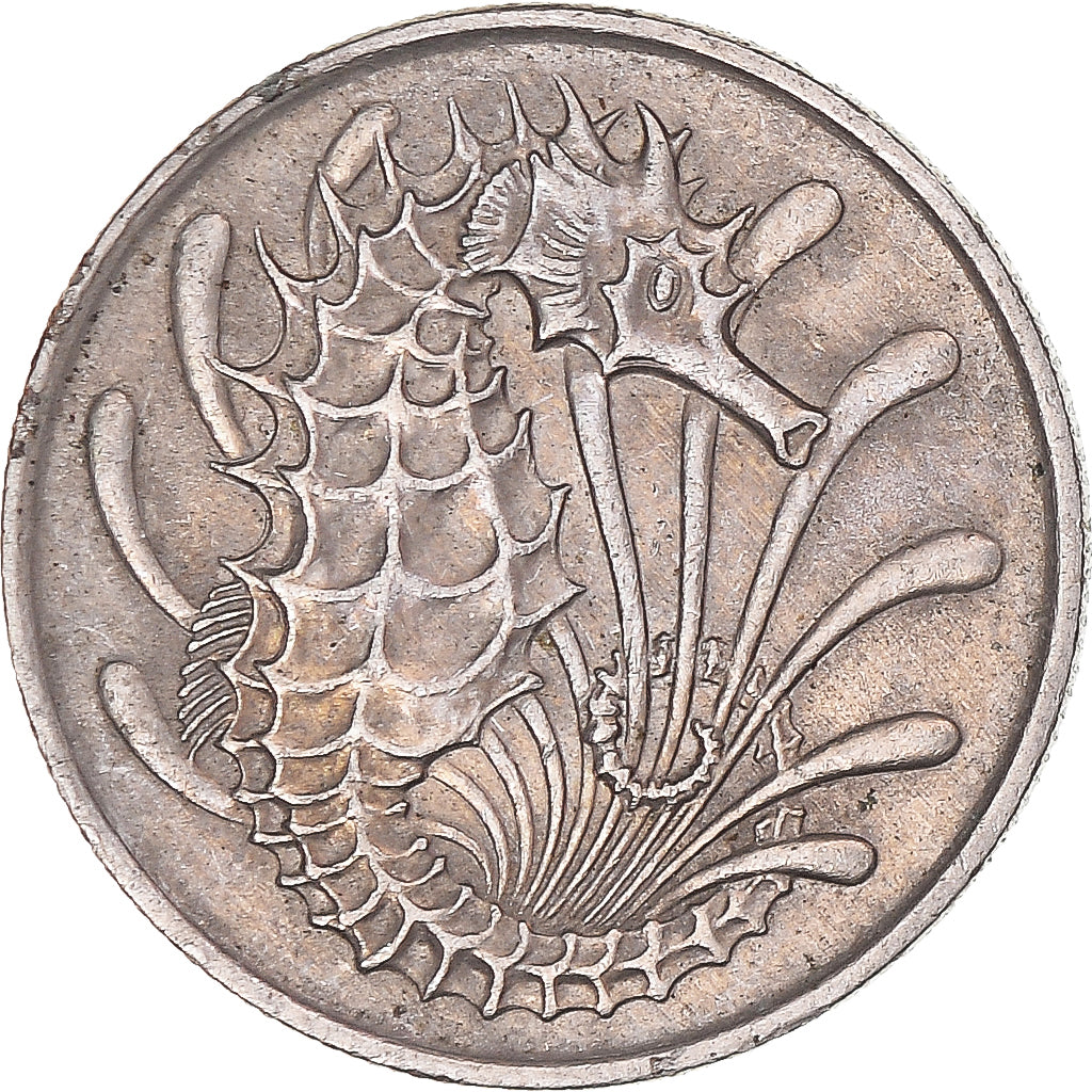 Coin, Singapore, 10 Cents, 1971