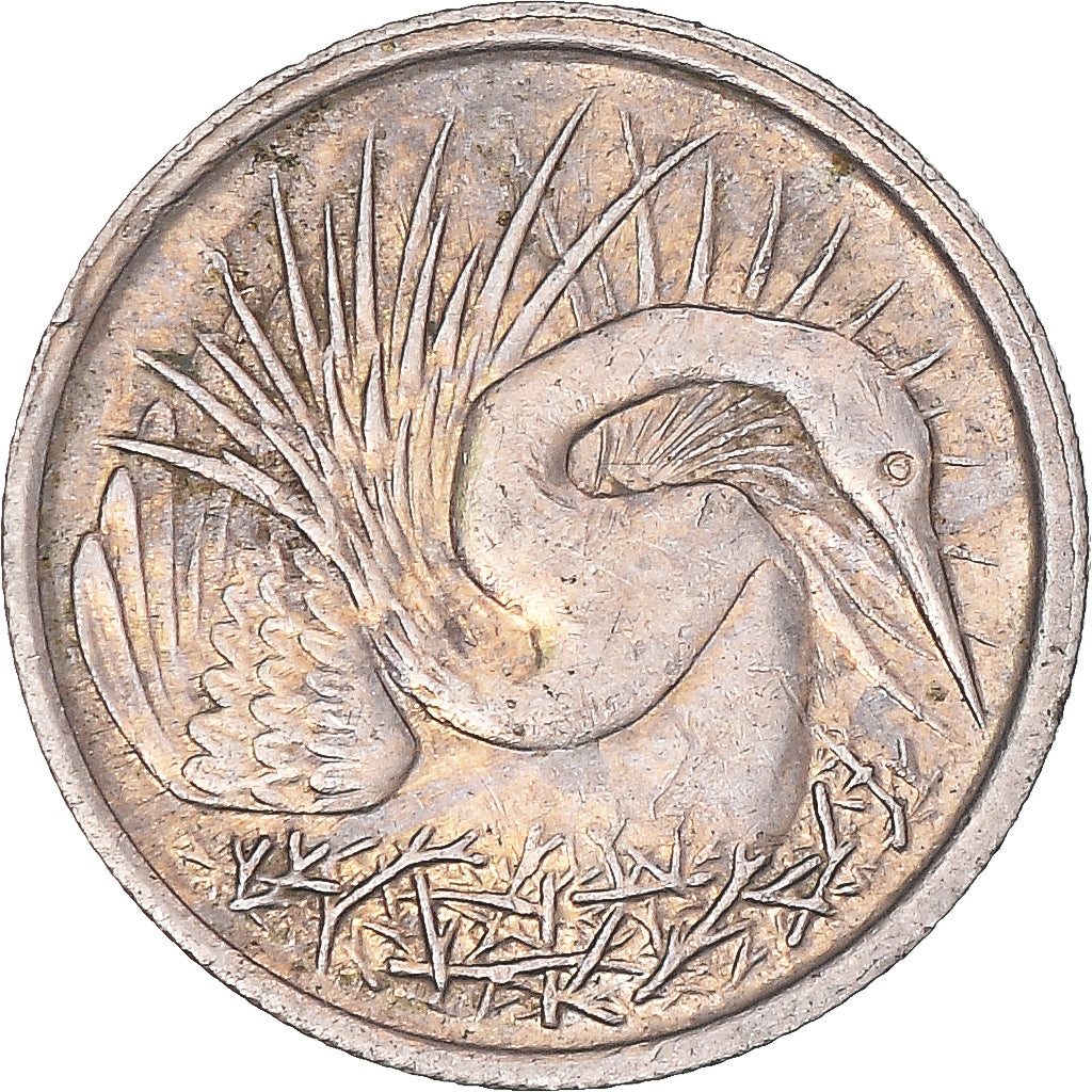 Moneta, Singapore, 5 Cents, 1969