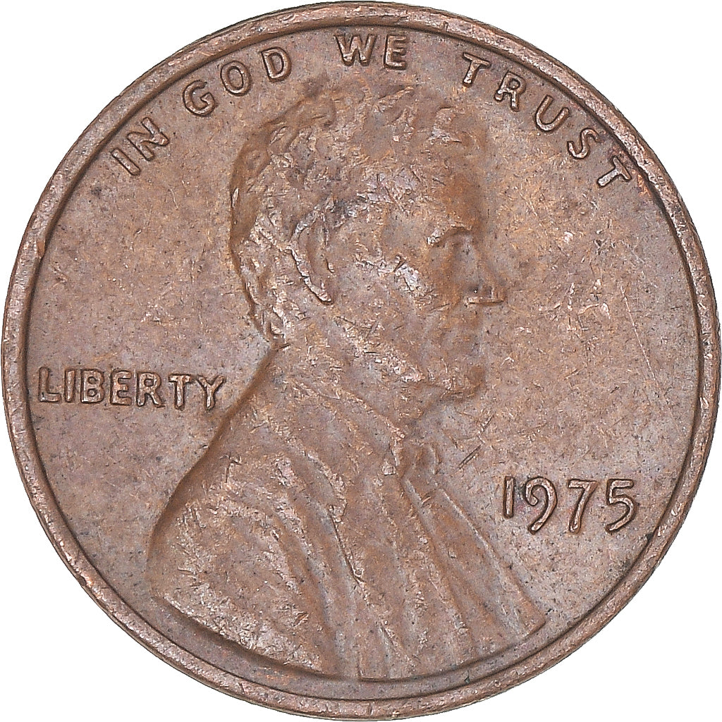 Moneta, Stati Uniti, Cent, 1975