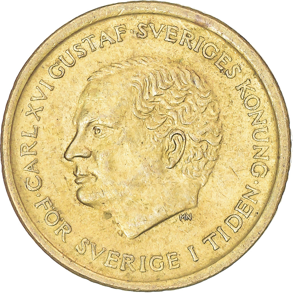 Moneta, Svezia, 10 Kronor, 1991