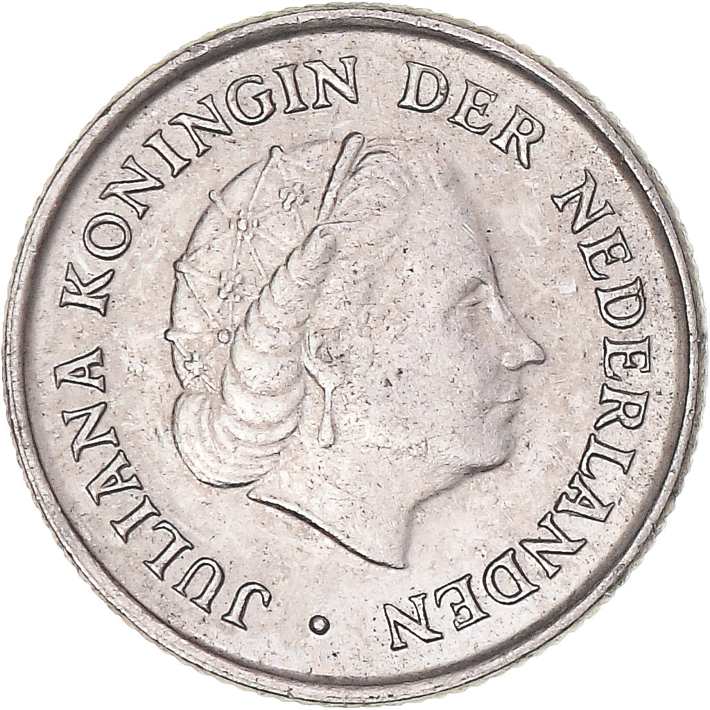 Monnaie, Pays-Bas, 10 Cents, 1972