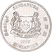 Monnaie, Singapour, 20 Cents, 1997