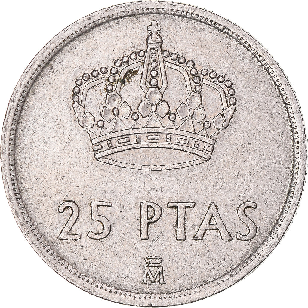 Moneta, Hiszpania, 25 Pesetas, 1983