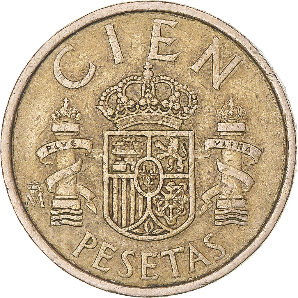 Münze, Spanien, 100 Pesetas, 1985