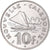 Munten, Nieuw -Caledonië, 10 Francs, 1983