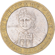 Münze, Chile, 100 Pesos, 2005