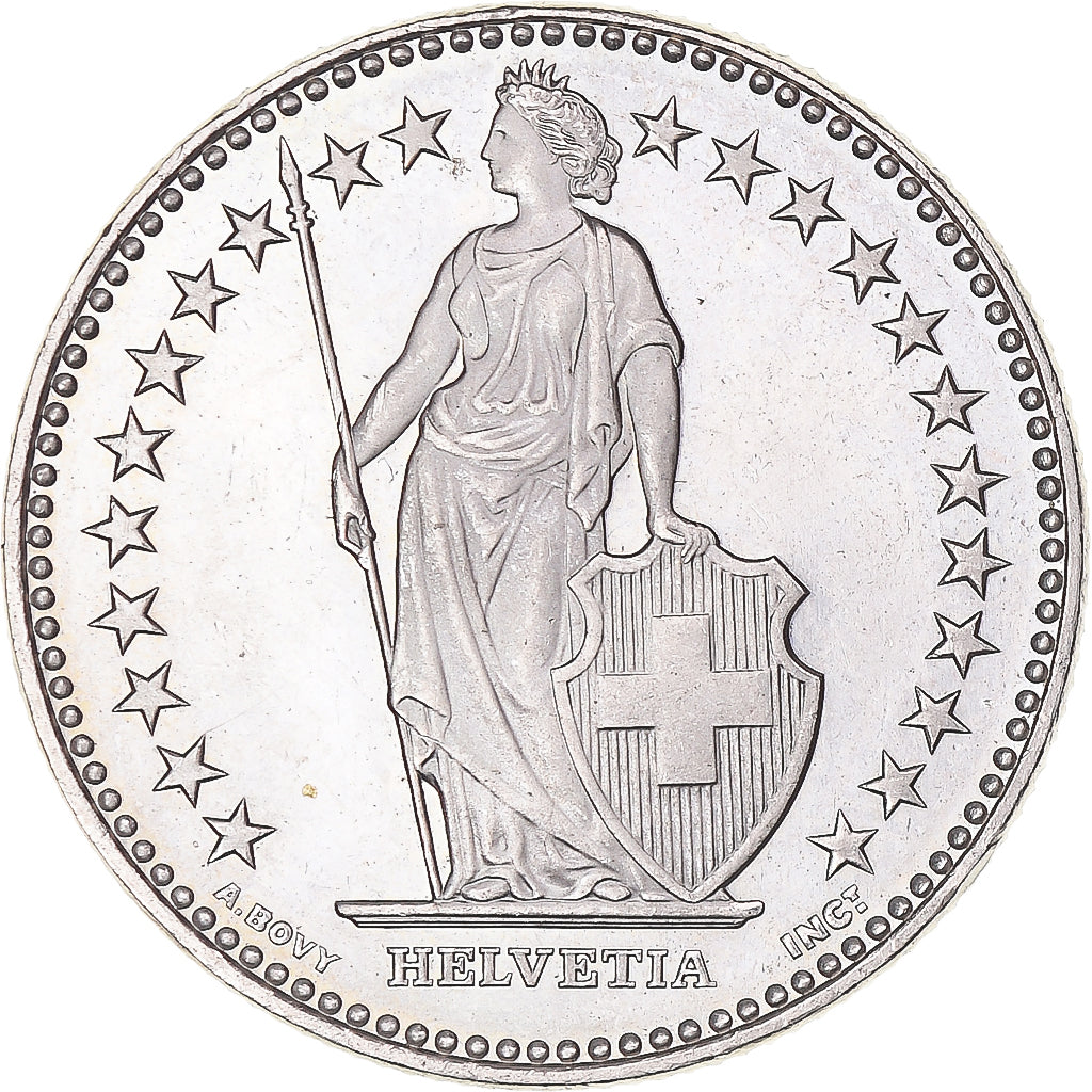 Coin, Switzerland, 2 Francs, 2009