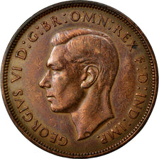 Coin, Great Britain, George VI, Penny, 1937, EF(40-45), Bronze, KM:845