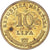 Moeda, Croácia, 10 Lipa, 2010
