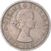 Monnaie, Grande-Bretagne, Florin, Two Shillings, 1961