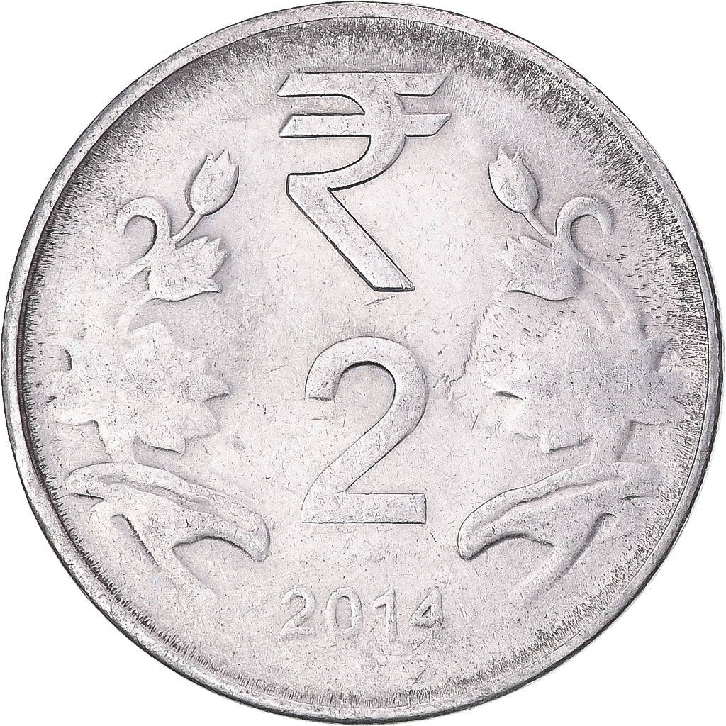 Moneta, India, 2 Rupees, 2014
