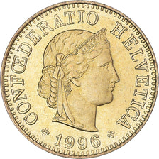 Münze, Schweiz, 5 Rappen, 1996