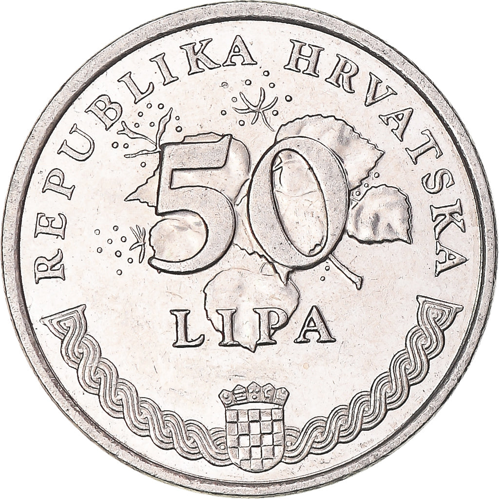 Coin, Croatia, 50 Lipa, 2005