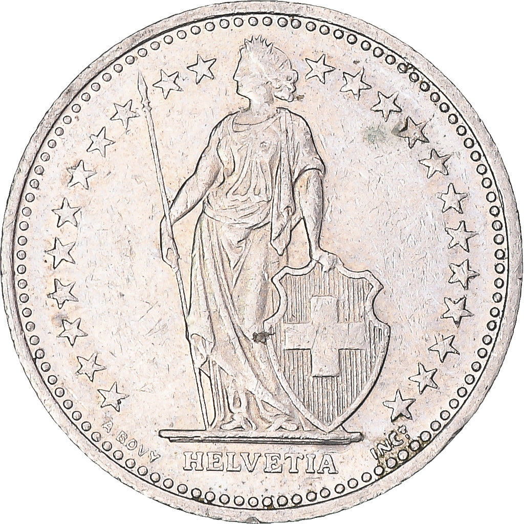 Moneda, Suiza, 1/2 Franc, 1994