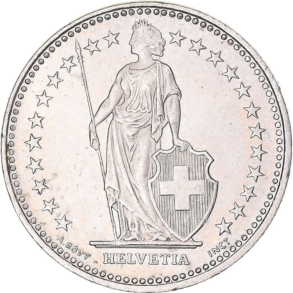 Coin, Switzerland, 1/2 Franc, 2003