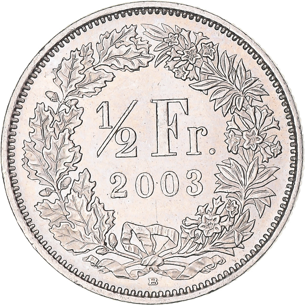 Coin, Switzerland, 1/2 Franc, 2003