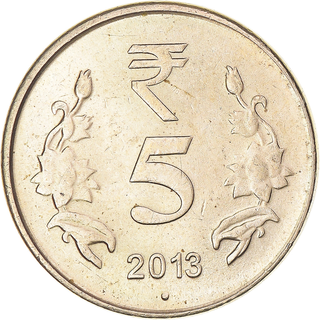 Munten, India, 5 Rupees, 2013