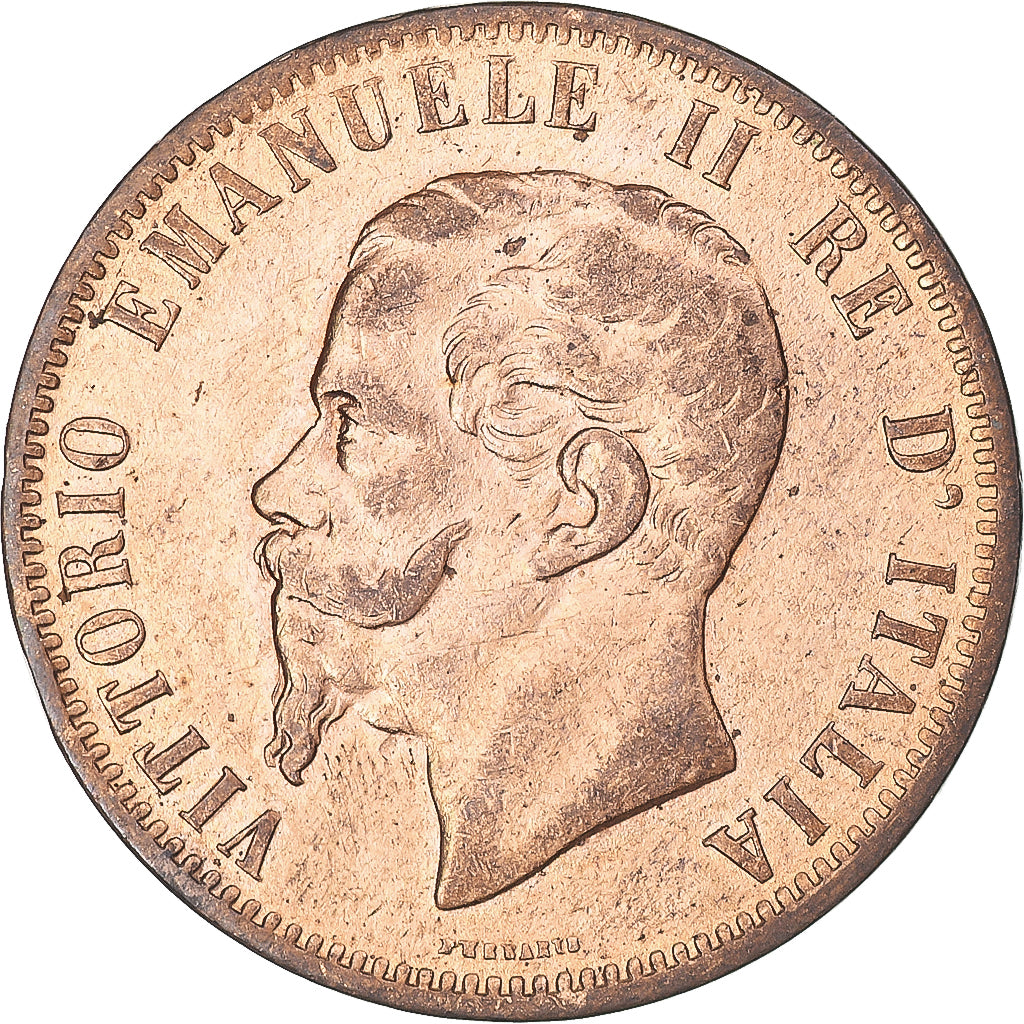 Moneta, Italia, 10 Centesimi, 1862