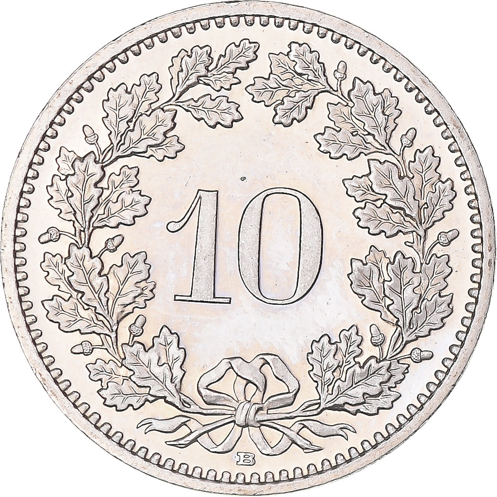Moneda, Suiza, 10 Rappen, 2009