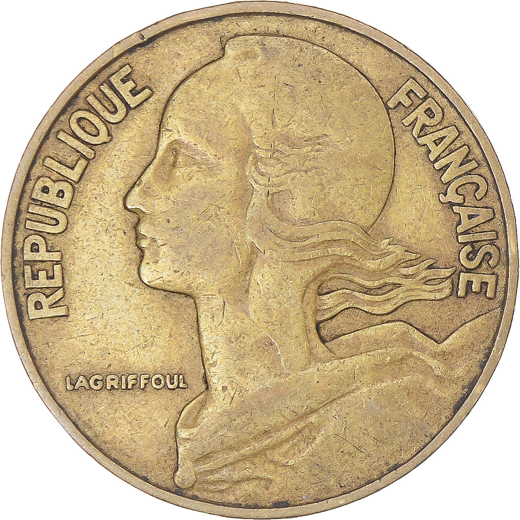 Münze, Frankreich, 20 Centimes, 1964