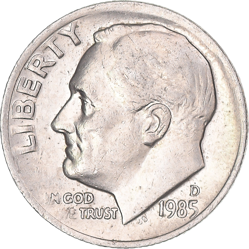 Moeda, Estados Unidos da América, Dime, 1985